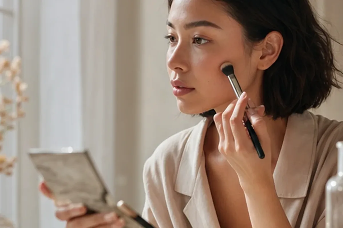 Redaktioneller Beauty-Moment zur Ausgangslage bei Primer für reife Haut