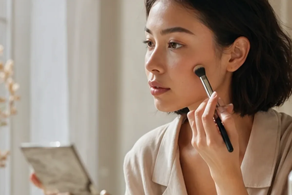 Hochwertige Beauty-Inszenierung zu Auswahlkriterien für Lip Tint für einen natürlichen Look