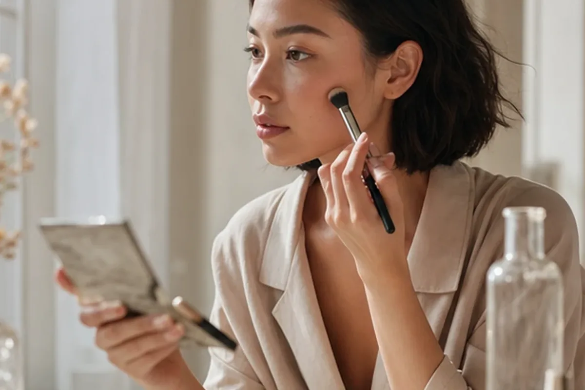 Authentischer Wohlfühlmoment passend zum Beauty-Thema Concealer bei Rötungen