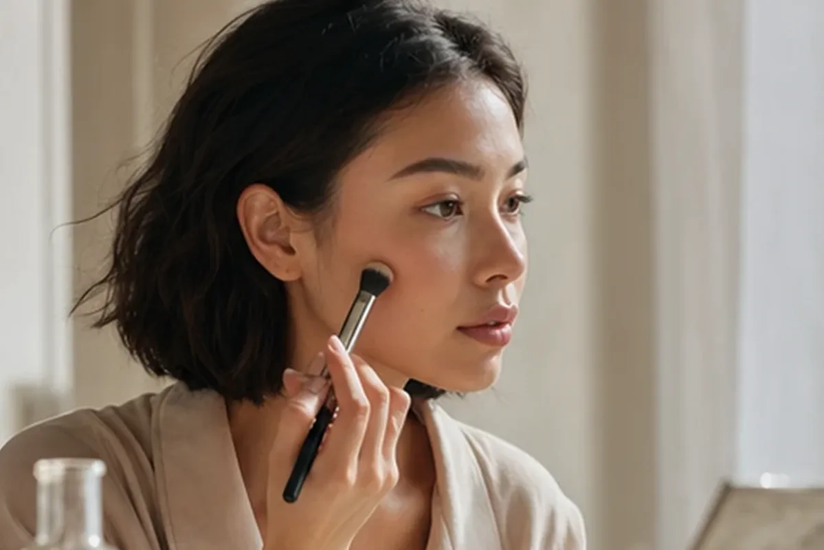 Authentische Beauty-Routine passend zum Thema Lippenstift für trockene Haut