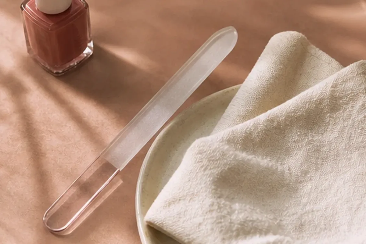 Redaktionelle Detailaufnahme zur Orientierung bei Puder bei großen Poren