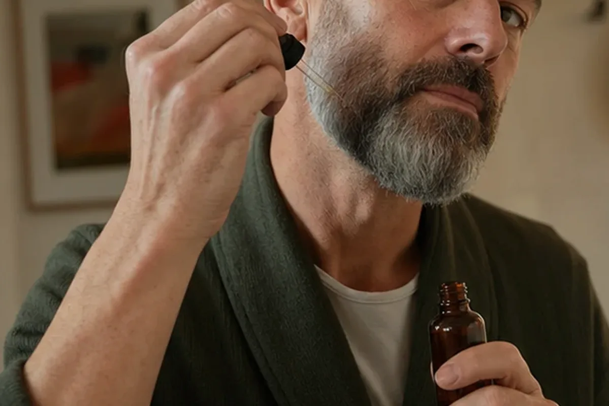Authentische Beauty-Routine passend zum Thema Männer-Sonnenschutz bei Rasurbrand