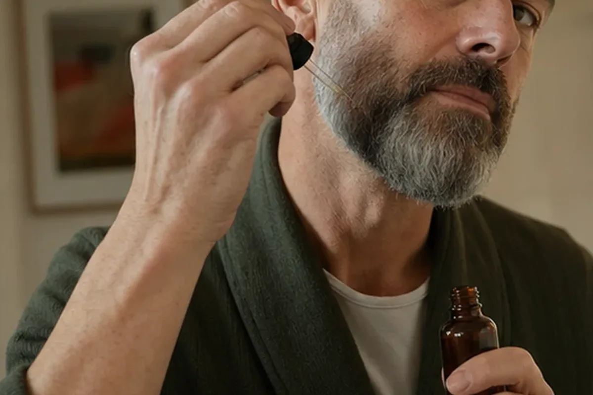 Authentische Beauty-Routine passend zum Thema Männer-Gesichtsreiniger für trockene Haut