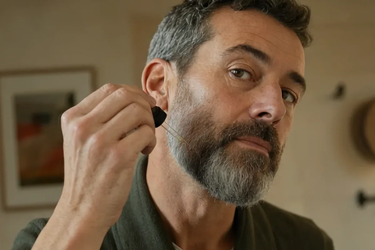 Authentische Beauty-Routine passend zum Thema Männer-Körperpflege für trockene Haut