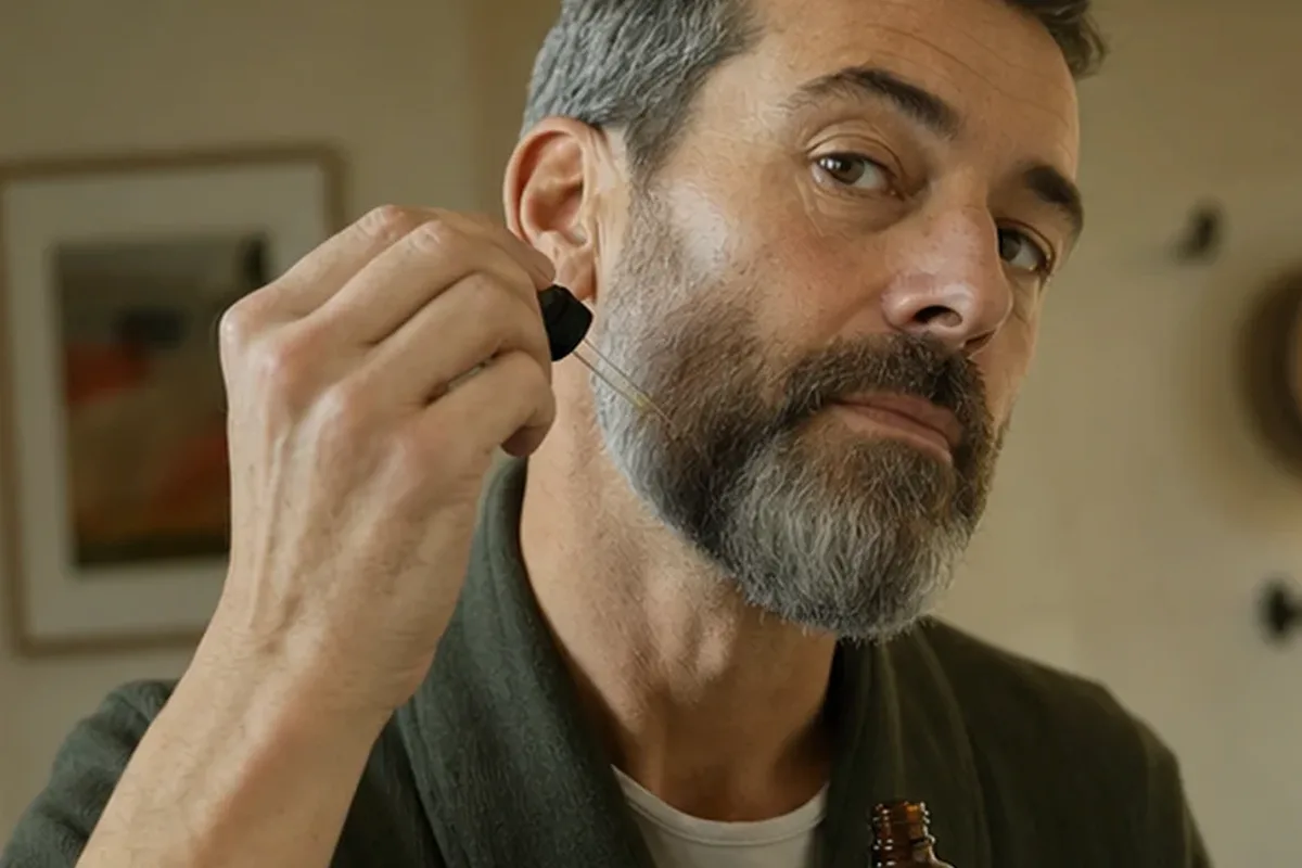 Authentische Beauty-Routine passend zum Thema Männer-Shampoo für fettige Haut