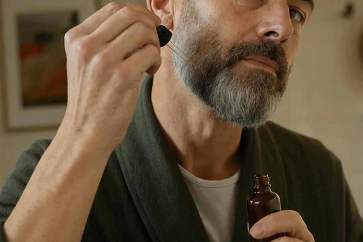 Hochwertige Beauty-Inszenierung zu Auswahlkriterien für Männer-Gesichtscreme für Pflege-Einsteiger
