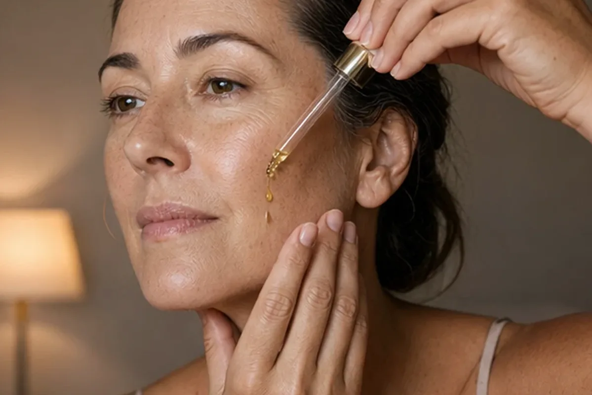 Redaktioneller Beauty-Moment zur Ausgangslage bei Peptide