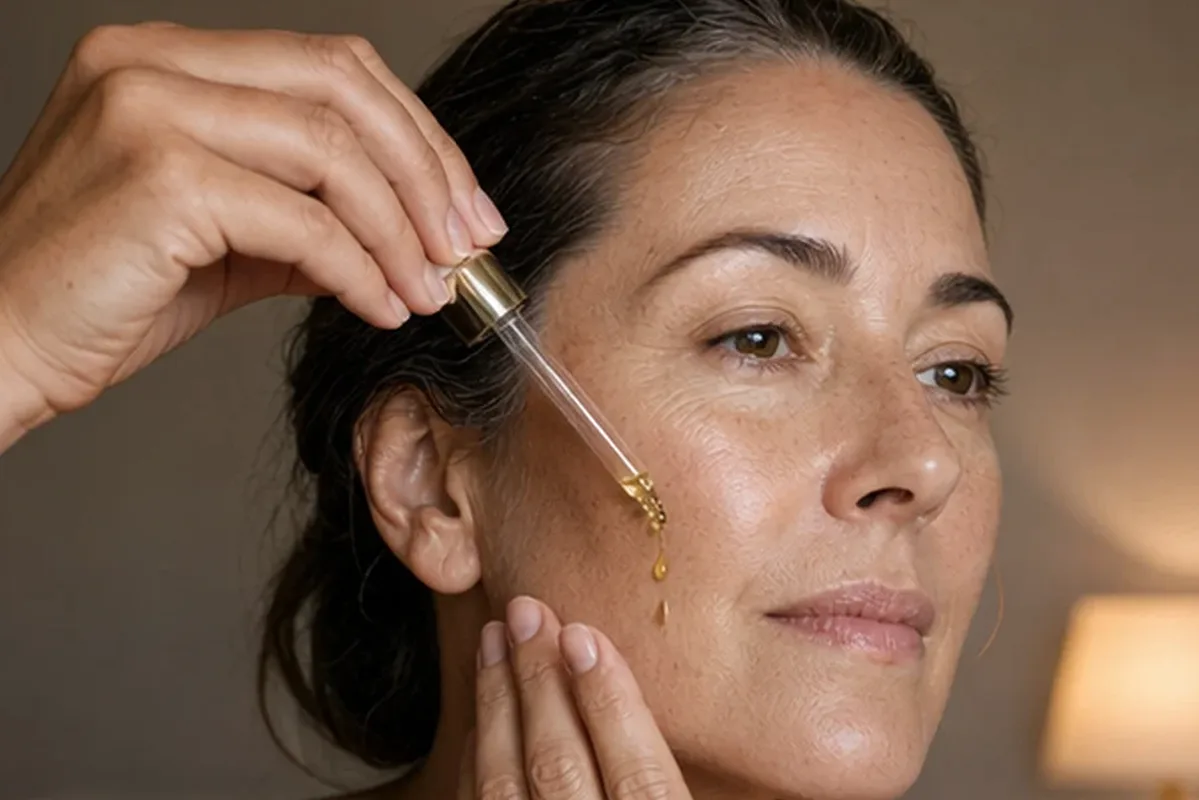 Authentische Beauty-Routine passend zum Thema Hyaluron-Serum für unreine Haut