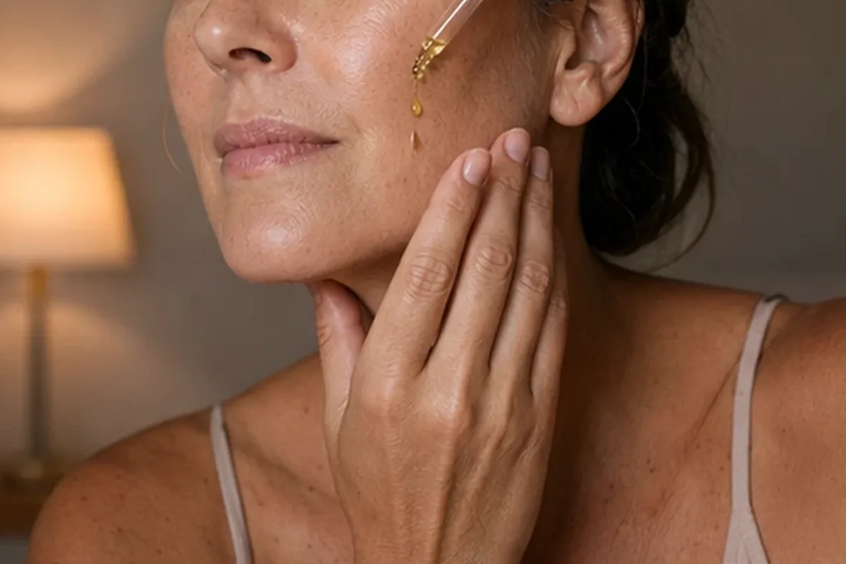 Authentischer Wohlfühlmoment passend zum Beauty-Thema Sonnenschutz bei Rötungen