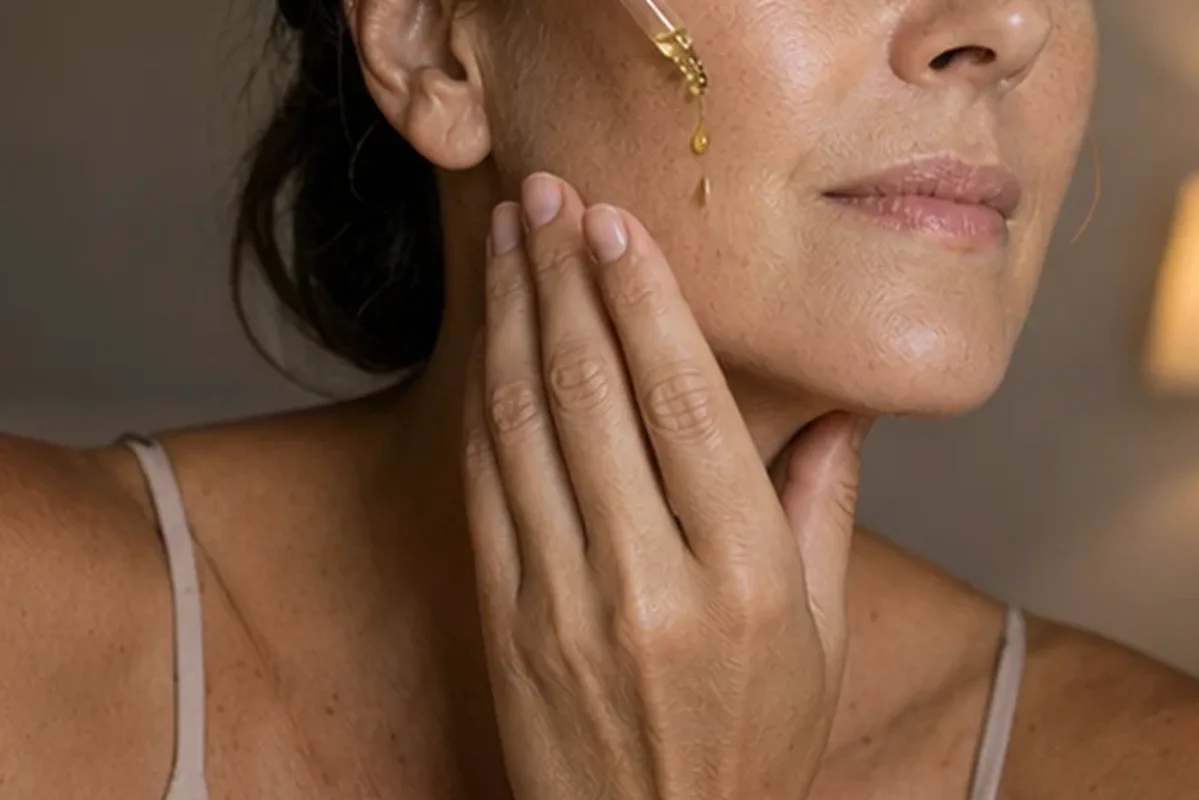 Redaktioneller Beauty-Moment zur Ausgangslage bei Hyaluron-Serum für empfindliche Haut