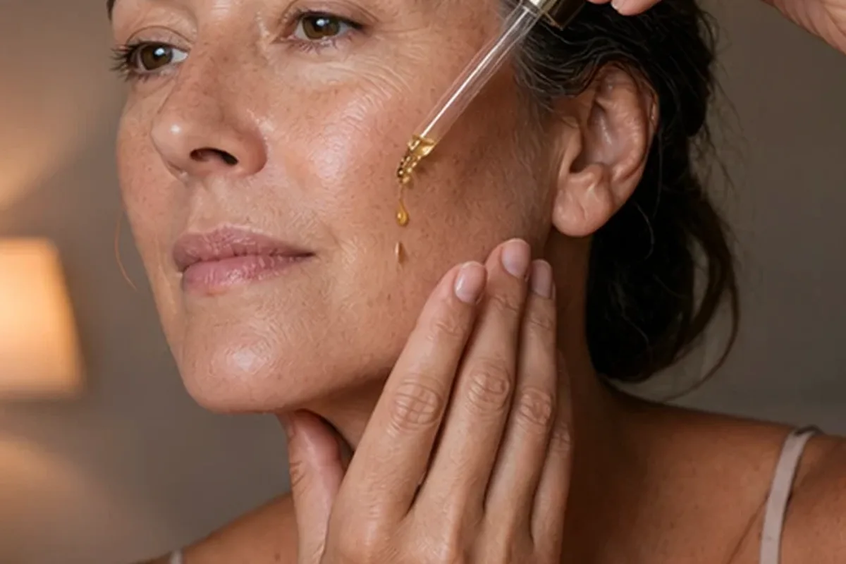 Hochwertige Beauty-Inszenierung zu Auswahlkriterien für Gesichtscreme für empfindliche Haut