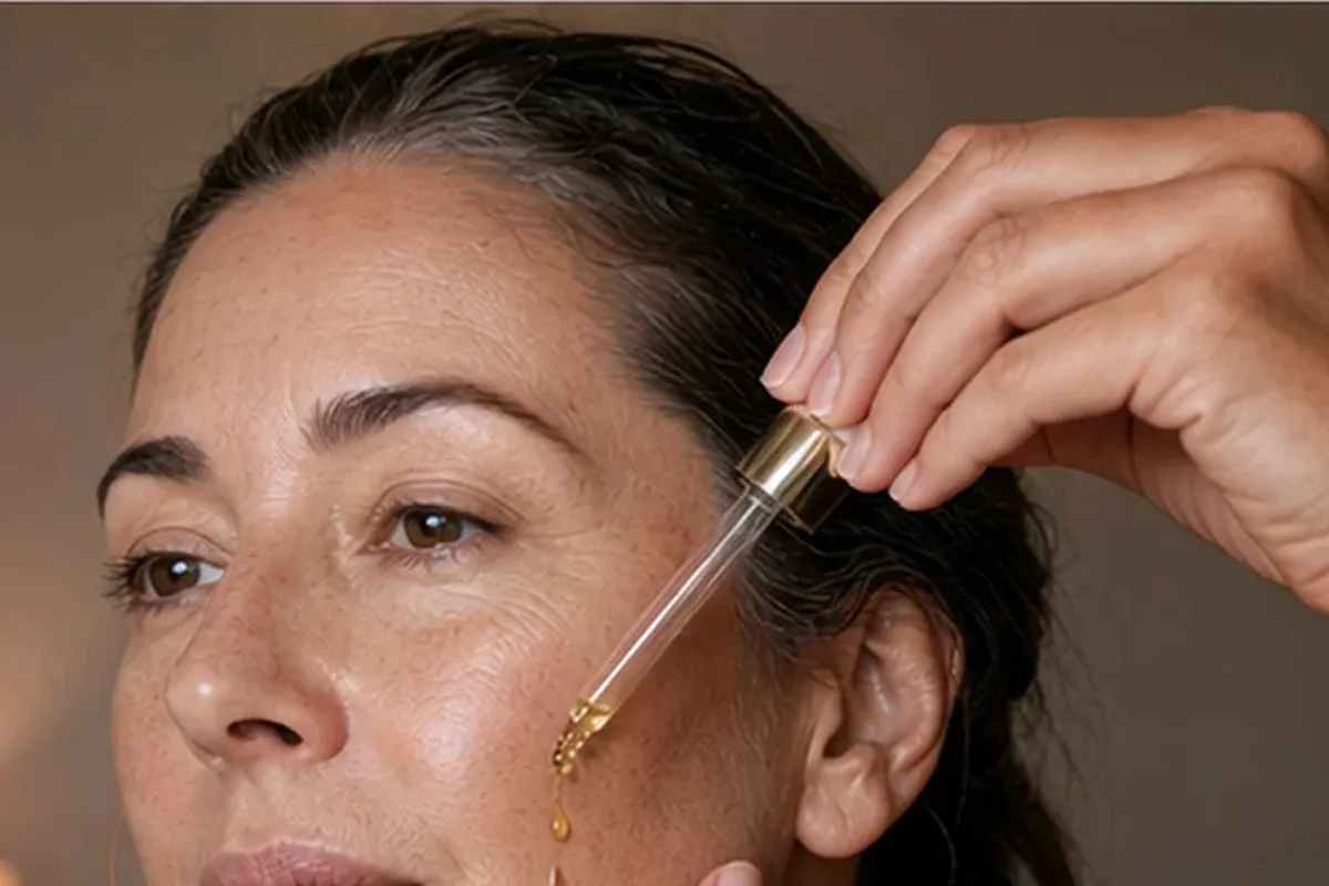 Hochwertige Beauty-Inszenierung zu Auswahlkriterien für Gesichtsmaske bei Rötungen