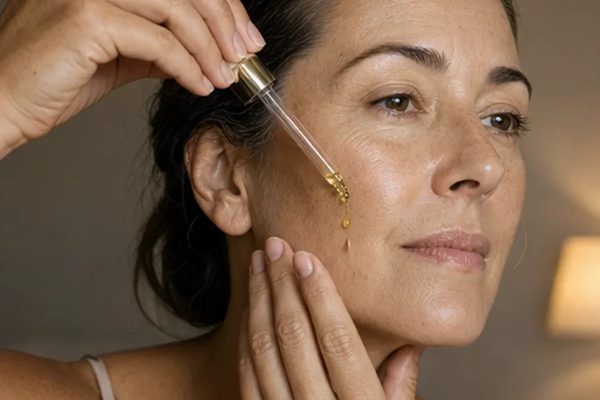 Authentische Beauty-Routine passend zum Thema Anti-Aging-Routine bei Rötungen