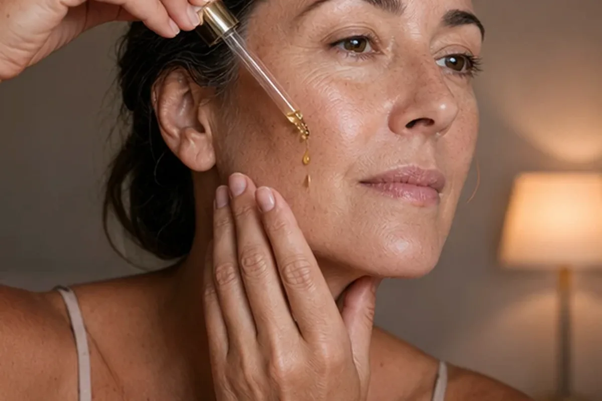 Redaktioneller Beauty-Moment zur Ausgangslage bei Feuchtigkeitsserum für fettige Haut