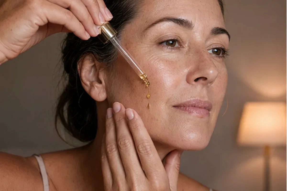 Authentische Beauty-Routine passend zum Thema Hyaluron-Serum bei Rötungen