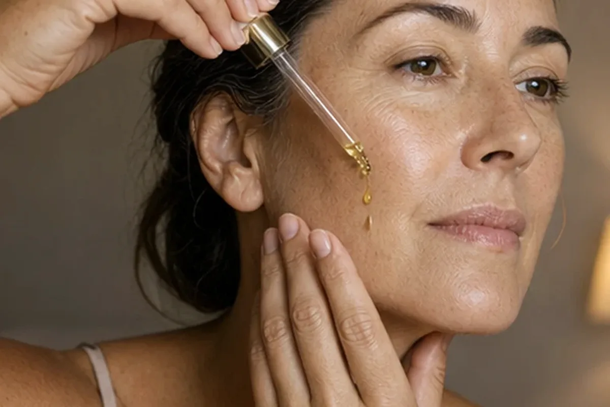 Authentischer Wohlfühlmoment passend zum Beauty-Thema Sonnenschutz bei Rötungen