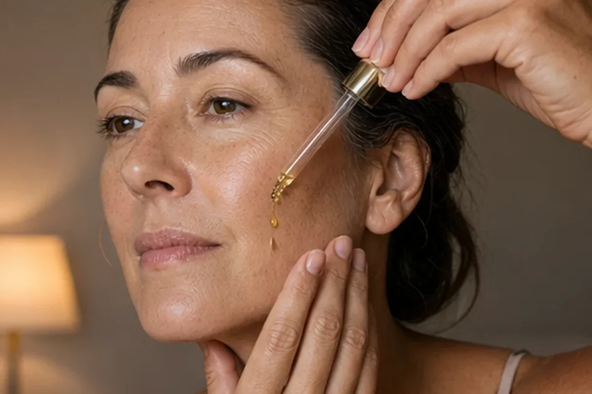 Authentische Beauty-Routine passend zum Thema Reinigungsöl für unreine Haut