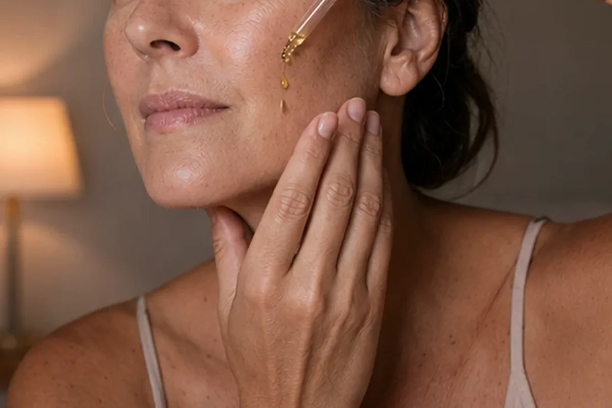 Authentische Beauty-Routine passend zum Thema Sonnenschutz für fettige Haut