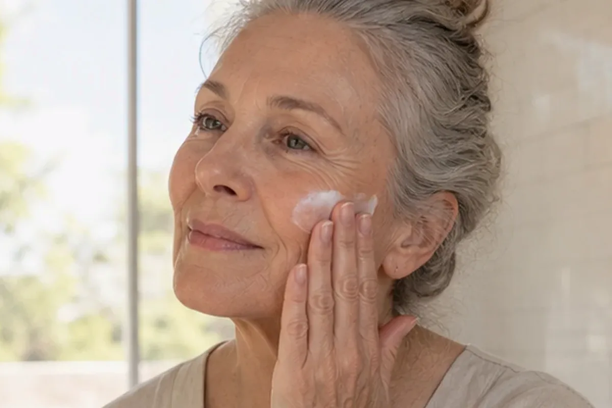 Redaktioneller Beauty-Moment zur Ausgangslage bei Augenpflege für trockene Haut