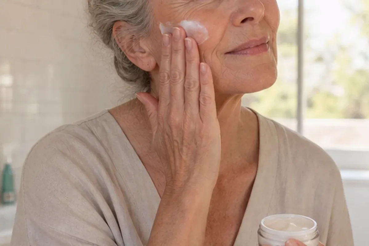 Authentische Beauty-Routine passend zum Thema Niacinamid-Serum für Mischhaut