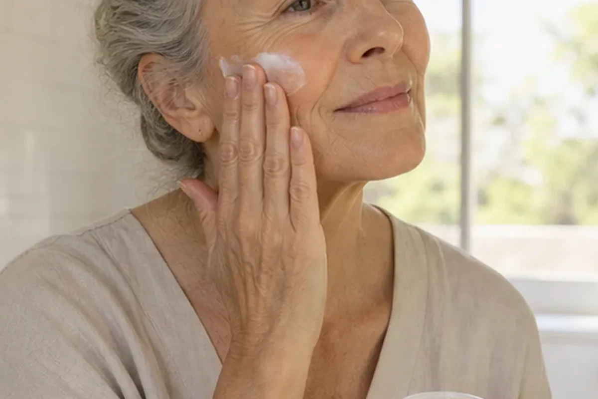 Authentische Beauty-Routine passend zum Thema Chemisches Peeling bei ersten Fältchen