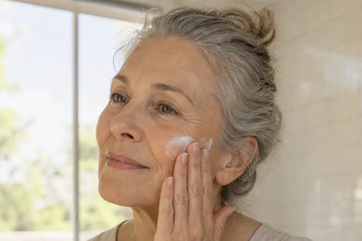 Emotionaler und authentischer Anwendungsmoment rund um Mascara für einen natürlichen Look