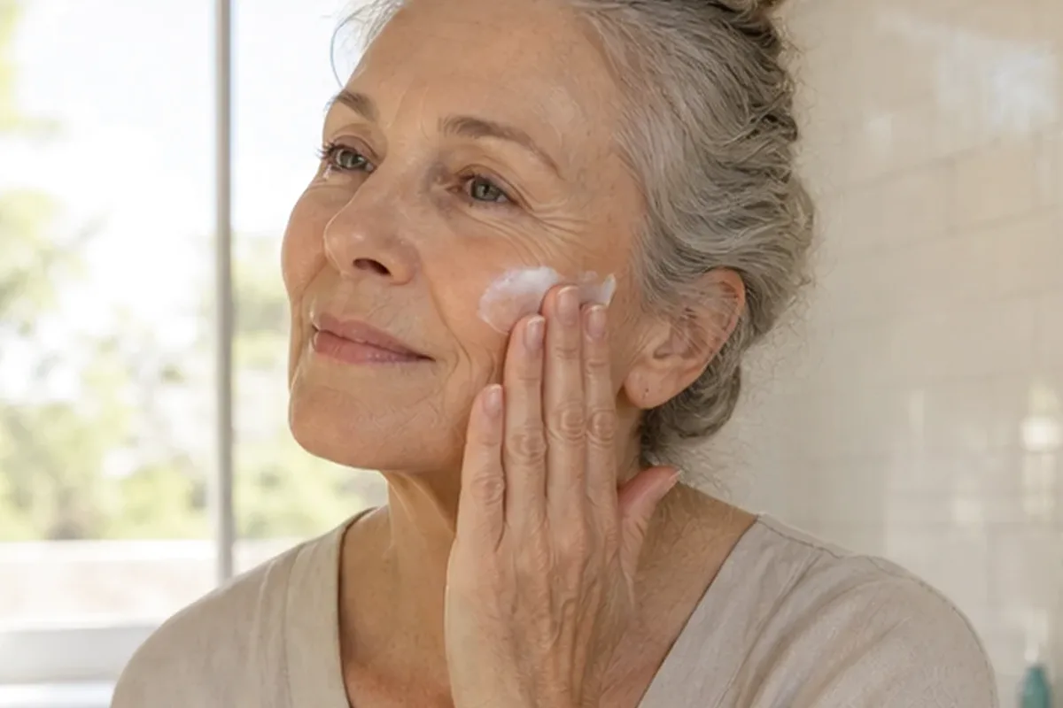 Redaktioneller Beauty-Moment zur Ausgangslage bei Gesichtsreinigung bei Rötungen