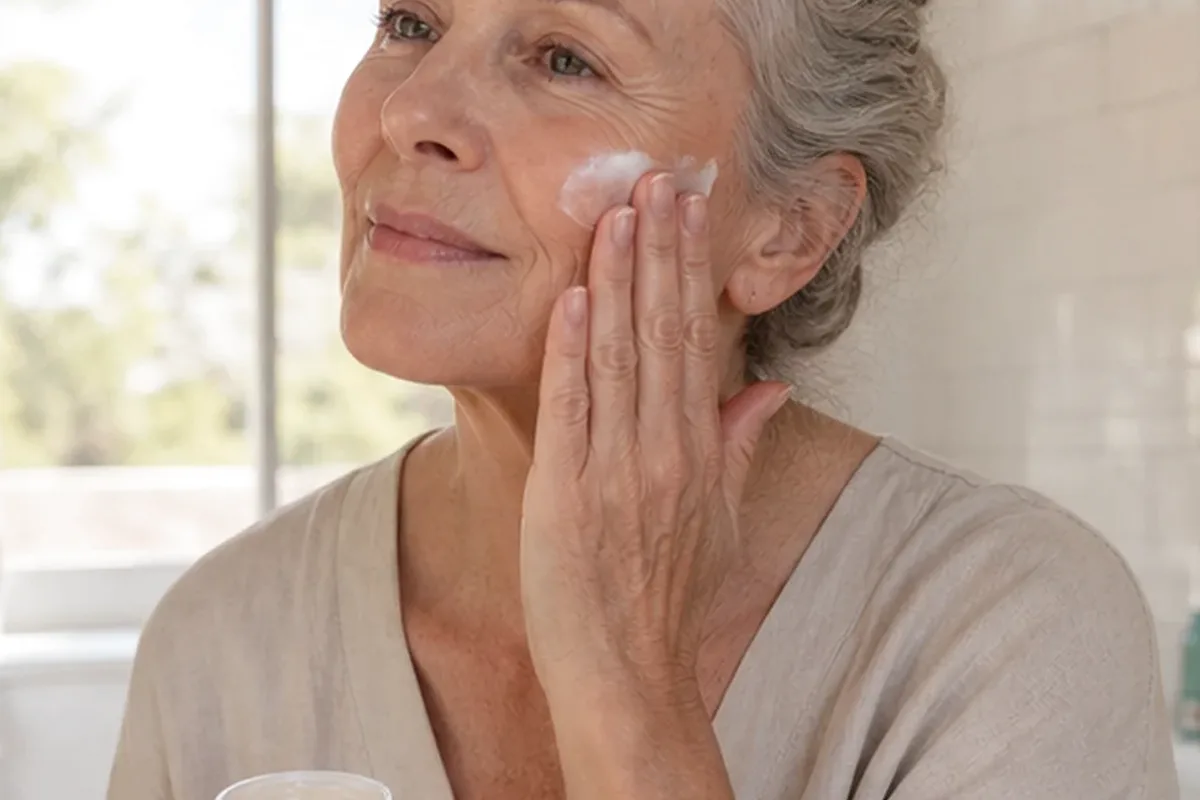 Emotionaler und authentischer Anwendungsmoment rund um Bronzer für ölige Haut