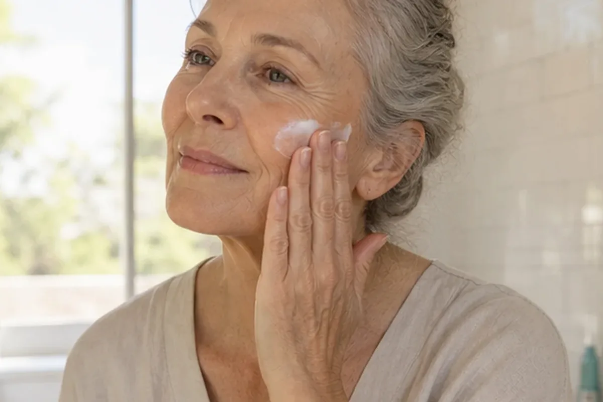 Authentische Beauty-Routine passend zum Thema Retinol-Serum bei Pigmentflecken