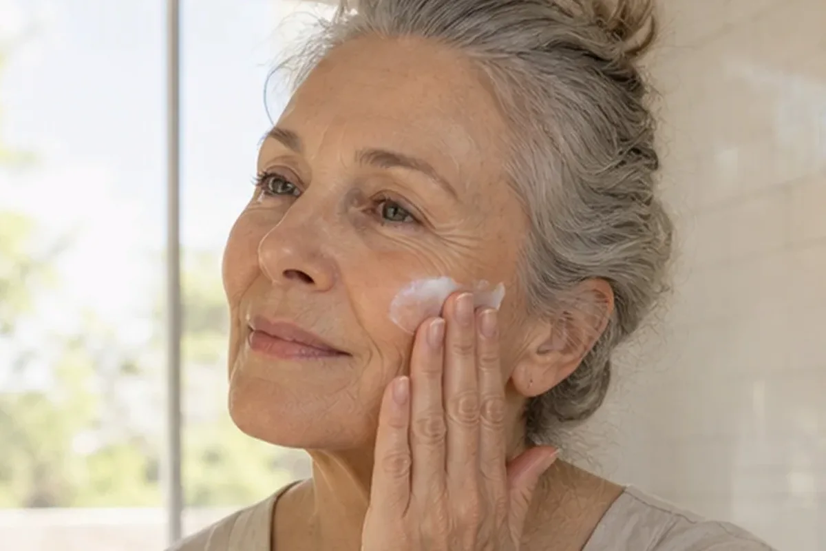 Authentische Beauty-Routine passend zum Thema Niacinamid-Serum bei Pigmentflecken