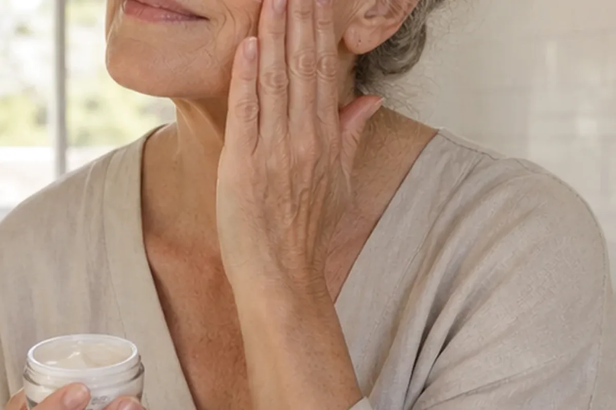 Authentische Beauty-Routine passend zum Thema Chemisches Peeling für trockene Haut