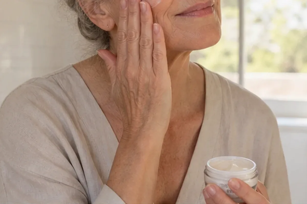 Hochwertige Beauty-Inszenierung zu Auswahlkriterien für Gesichtscremes