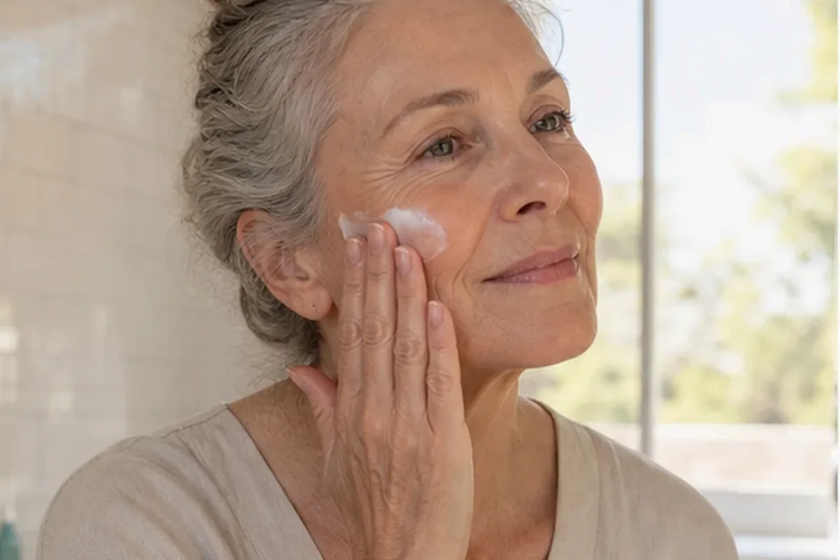 Redaktioneller Beauty-Moment zur Ausgangslage bei Gesichtscreme für unreine Haut