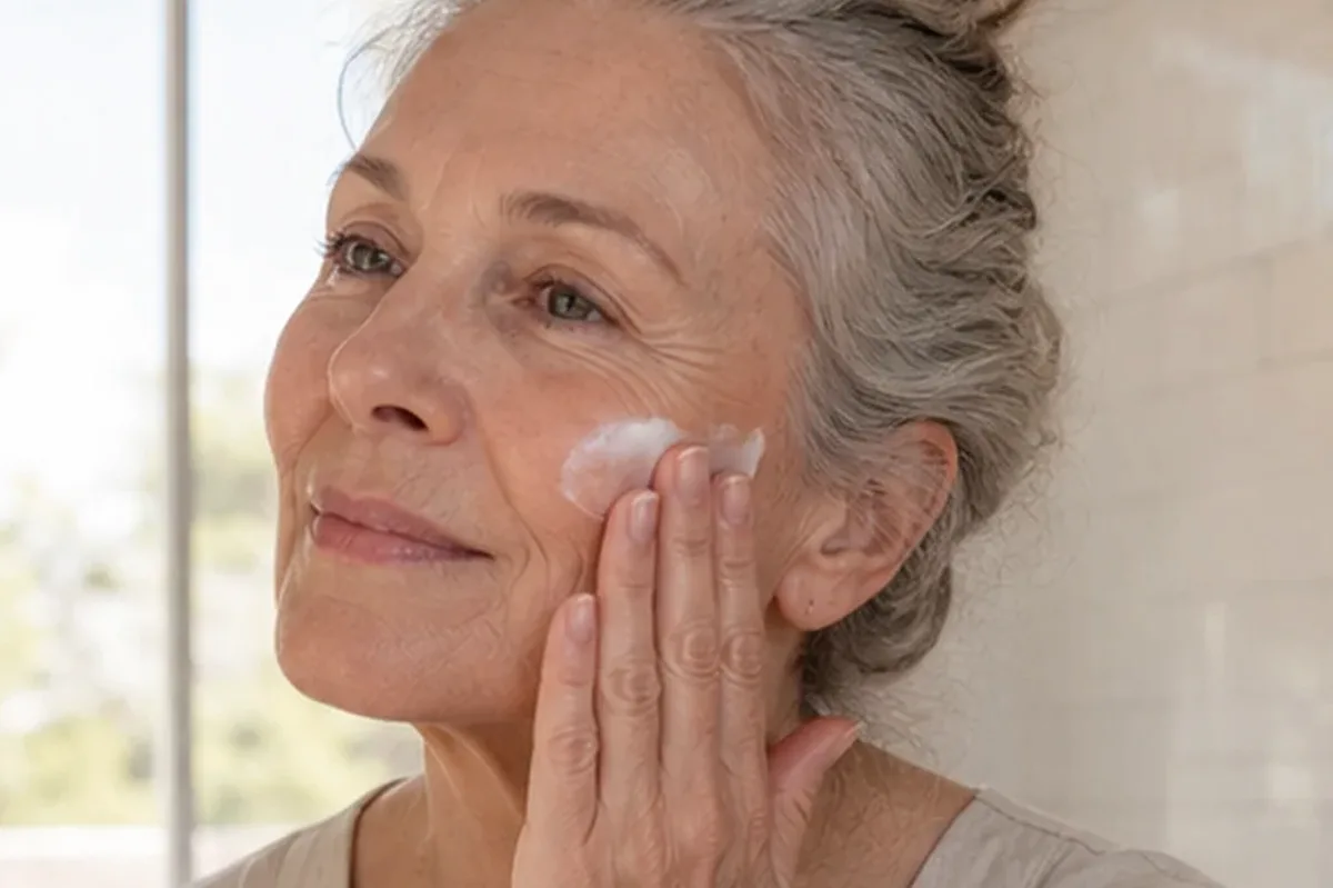 Redaktionelle Detailaufnahme zur Orientierung bei Chemisches Peeling bei Pigmentflecken