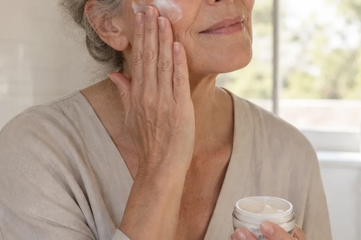 Authentische Beauty-Routine passend zum Thema Sonnenschutz für empfindliche Haut