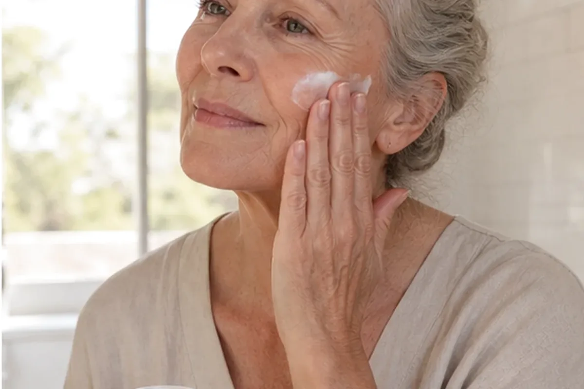 Authentische Beauty-Routine passend zum Thema Rouge bei großen Poren