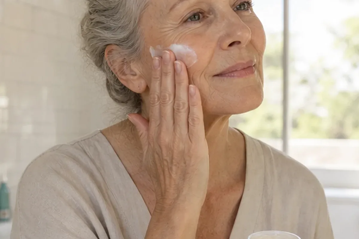 Redaktioneller Beauty-Moment zur Ausgangslage bei Sonnenschutz bei Rötungen