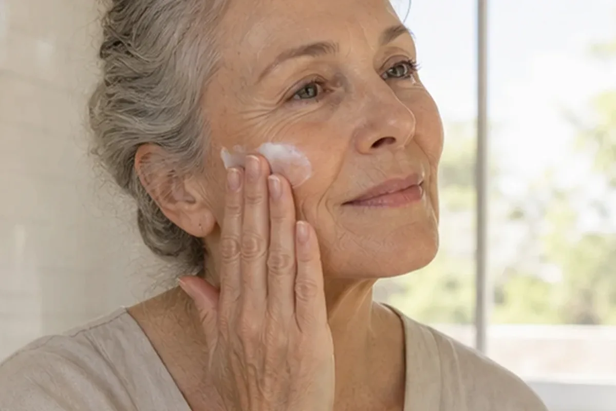 Redaktioneller Beauty-Moment zur Ausgangslage bei Niacinamid-Serum bei Rötungen