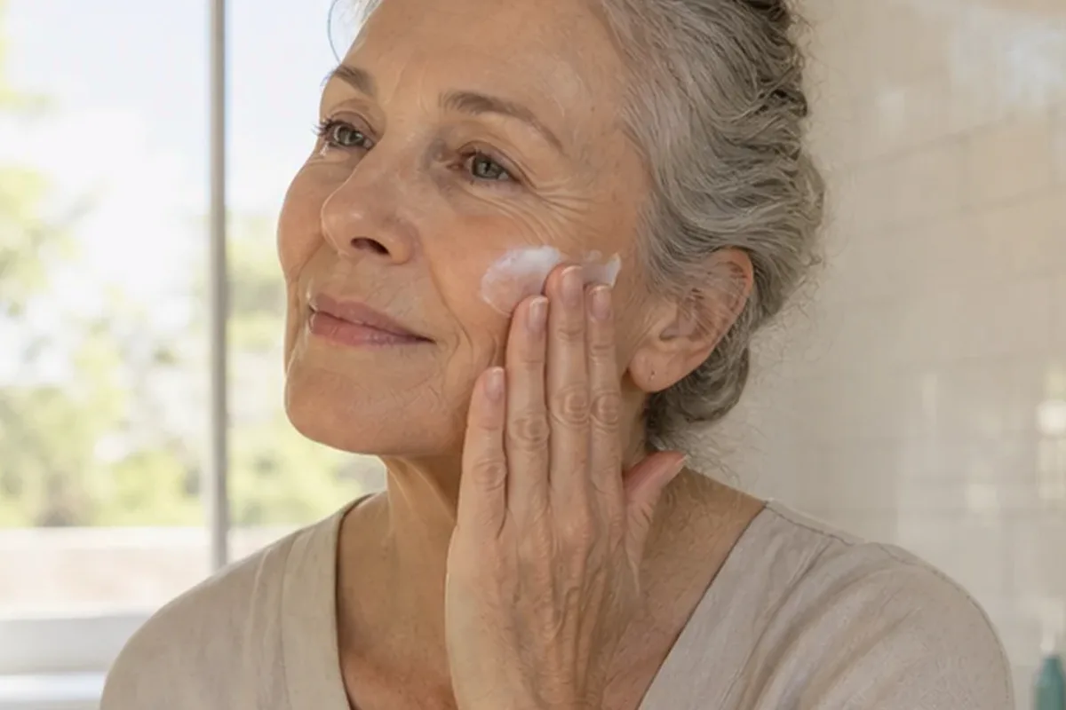 Authentischer Wohlfühlmoment passend zum Beauty-Thema Wirkstoff-Bibliothek