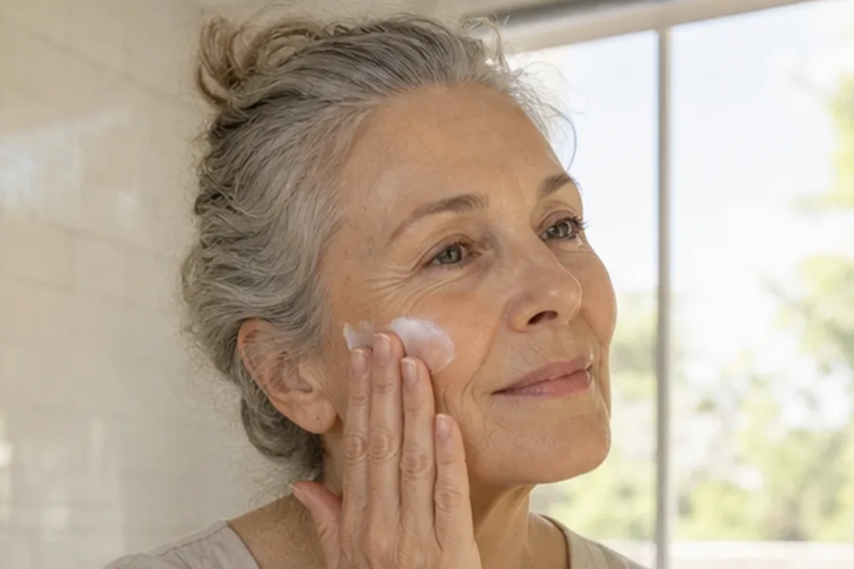 Authentischer Wohlfühlmoment passend zum Beauty-Thema Concealer für ölige Haut