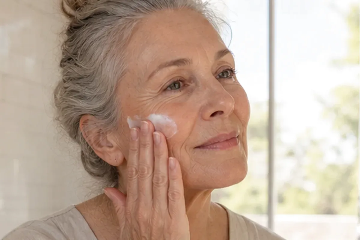 Authentische Beauty-Routine passend zum Thema Puder für empfindliche Haut
