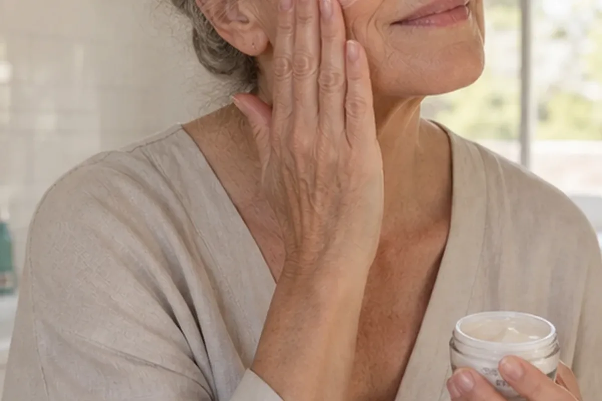 Authentische Beauty-Routine passend zum Thema Concealer für reife Haut