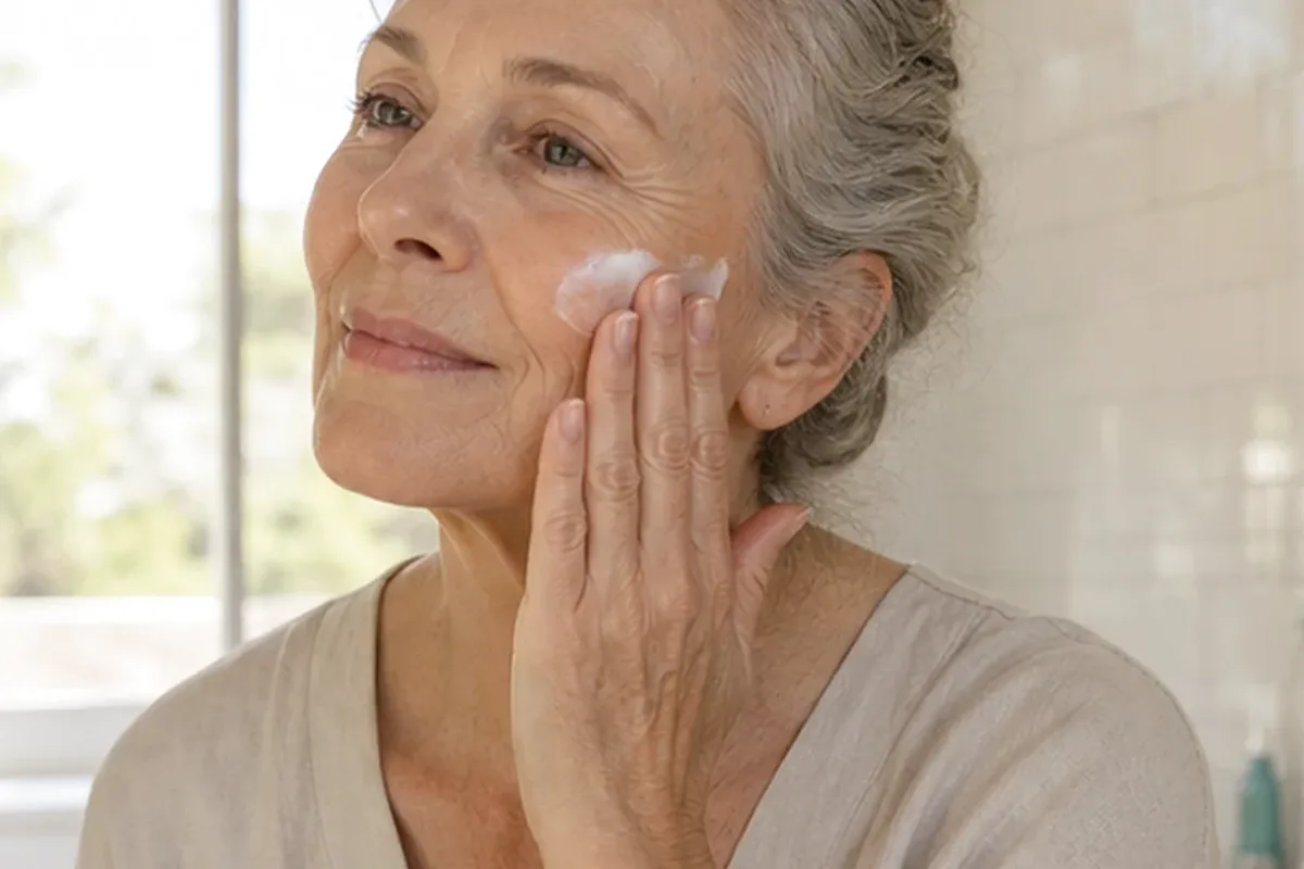 Authentische Beauty-Routine passend zum Thema Hautbarriere-Pflege für Mischhaut