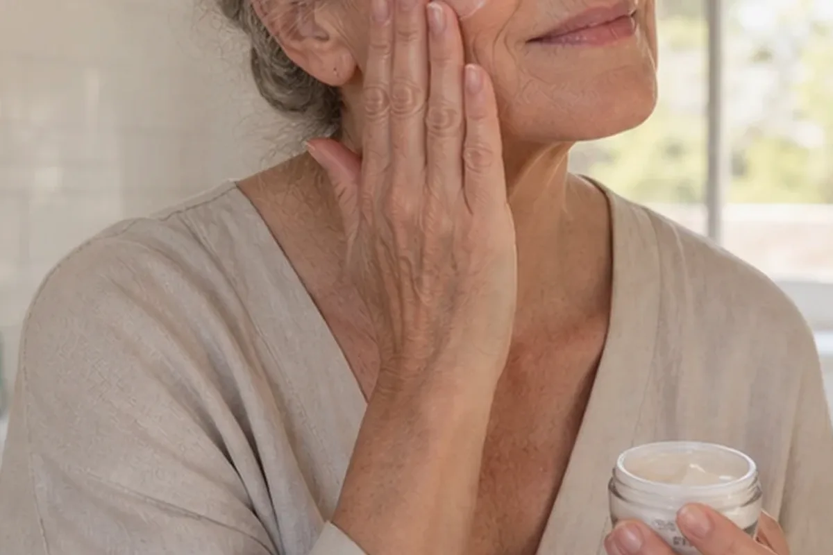 Authentische Beauty-Routine passend zum Thema Gesichtsmaske bei Rötungen