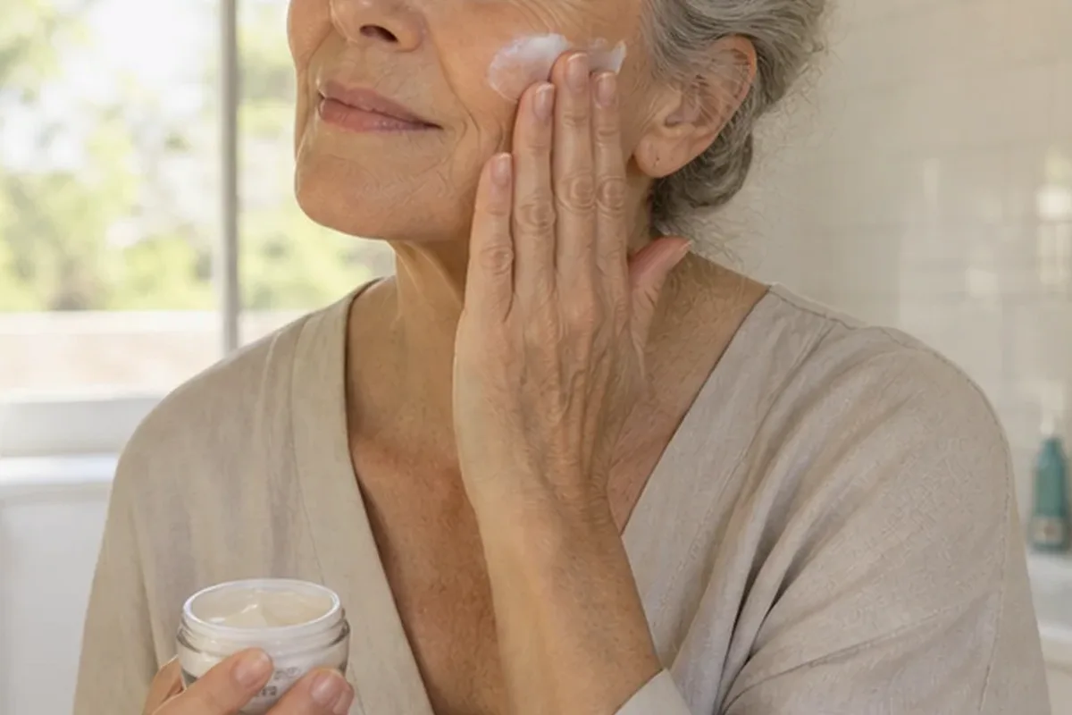 Authentische Beauty-Routine passend zum Thema Gesichtsmaske für fettige Haut