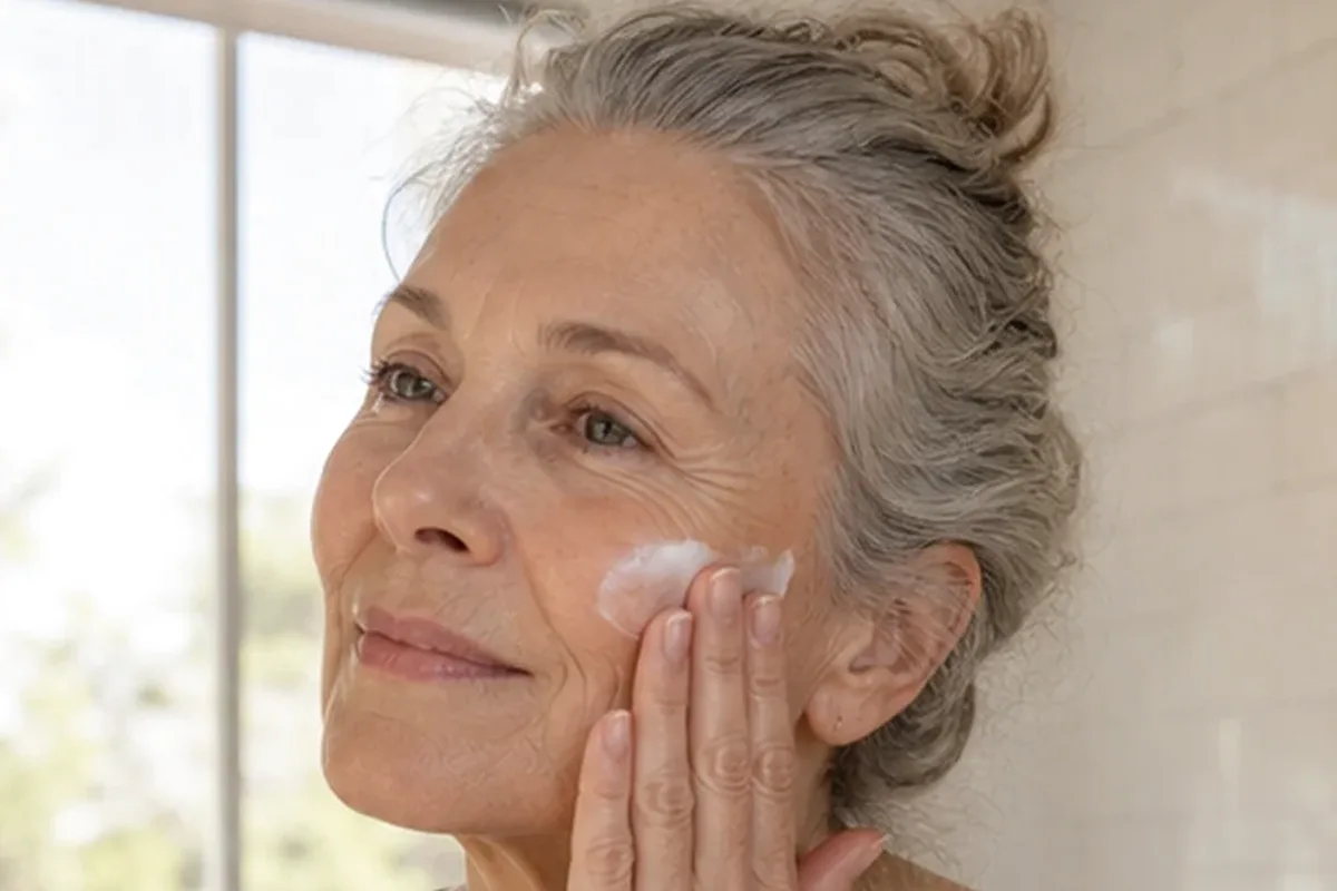 Emotionaler und authentischer Anwendungsmoment rund um Puder für einen natürlichen Look