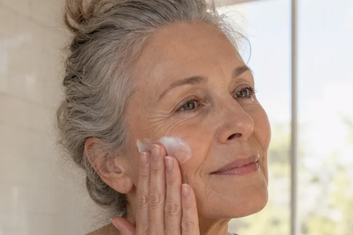 Redaktioneller Beauty-Moment zur Ausgangslage bei Augenpflege bei ersten Fältchen