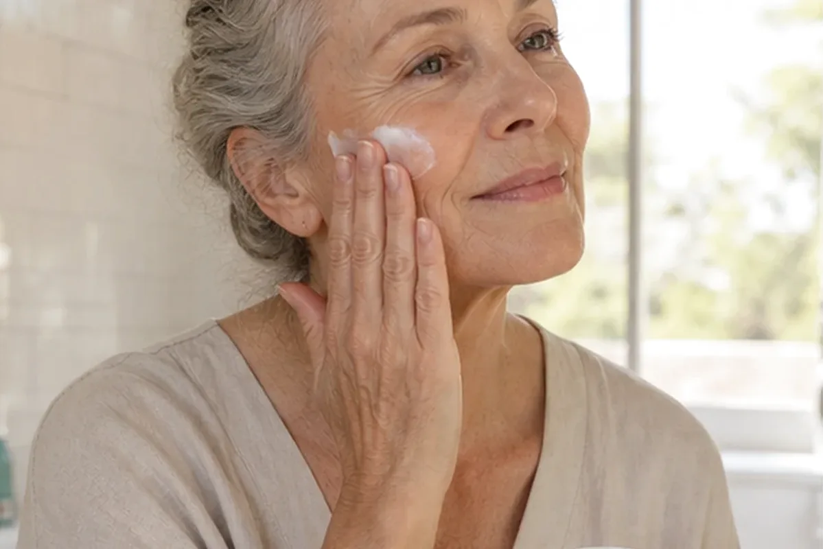 Redaktioneller Beauty-Moment zur Ausgangslage bei Reinigungsöl bei Pigmentflecken
