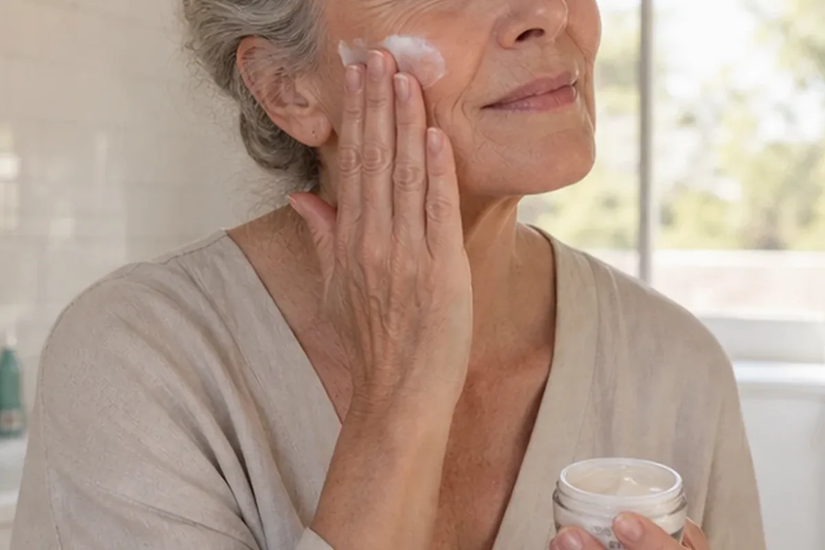 Redaktioneller Beauty-Moment zur Ausgangslage bei Niacinamid-Serum bei Pigmentflecken
