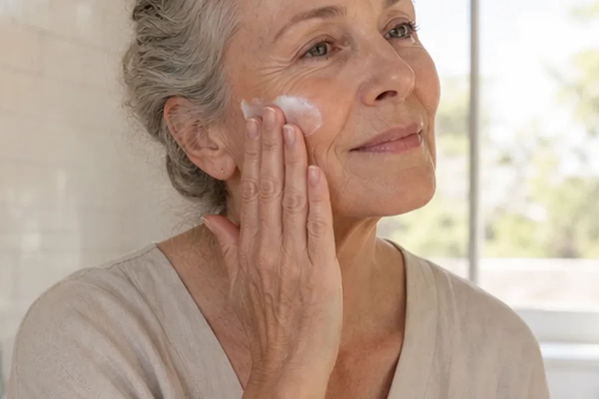Hochwertige Beauty-Inszenierung zu Auswahlkriterien für Feuchtigkeitsserum für empfindliche Haut
